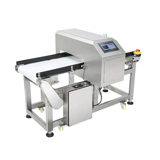 Food Industrial Touch Screen Conveyor Metal Detector
