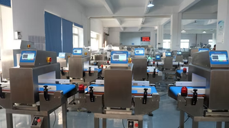 CE Certified Touch Screen Conveyor Metal Detector