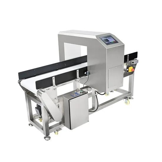 Food Industrial Touch Screen Conveyor Metal Detector