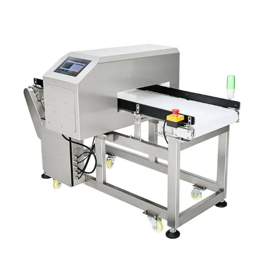 Food Industrial Touch Screen Conveyor Metal Detector