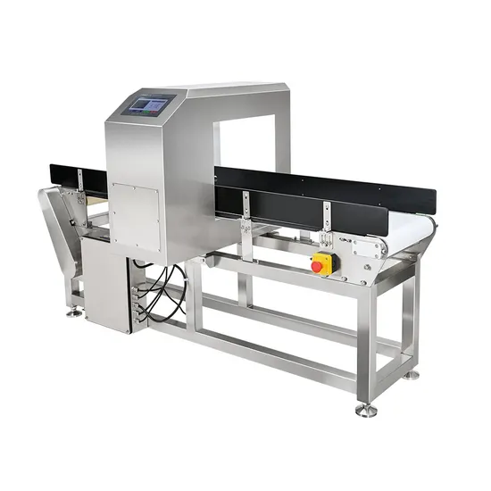 Food Industrial Touch Screen Conveyor Metal Detector