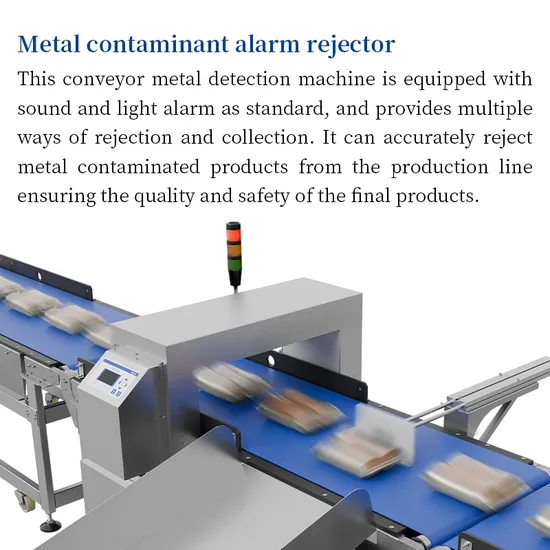 High Accuracy Industrial Conveyor Metal Detector UnlRopEYRKrV